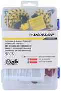 Pasy transportowe - Dunlop Zestaw pasy transportowe gumy do bagażu walizki z napinaczem DUNLOP 5w1 E-17768 - miniaturka - grafika 1