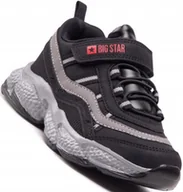 Buty dla dziewczynek - Big Star buty dziecięce czarne II374085 r. 33 - miniaturka - grafika 1