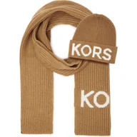 Czapki damskie - Michael Kors Szal + czapka z dodatkiem wełny - miniaturka - grafika 1