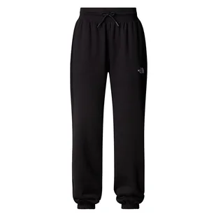 Spodnie The North Face Essential Relaxed Straight 0A8C1GJK31 - czarne - Spodnie sportowe damskie - miniaturka - grafika 1
