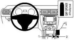 ProClip do Volkswagen Jetta 11-17 - Uchwyty samochodowe do telefonów - miniaturka - grafika 1