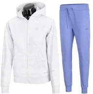 Spodnie sportowe damskie - 4F DAMSKI DRES BAWEĹNA KOMPLET BLUZA SPODNIE / rozm XS - miniaturka - grafika 1