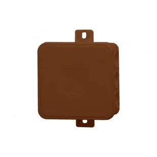 Onnline Puszka hermetyczna V5 termoutwardzalna IP54 brąz-klik 75x75x41 - Puszki elektryczne i akcesoria - miniaturka - grafika 1