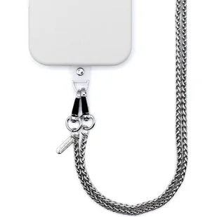 Smycz do telefonu CRONG Phone Crossbody Srebrny - Pozostałe akcesoria do telefonów - miniaturka - grafika 1