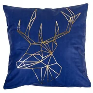 Poszewki na poduszki - Poszewka dekoracyjna Jolie 45 x 45 cm niebieski - miniaturka - grafika 1