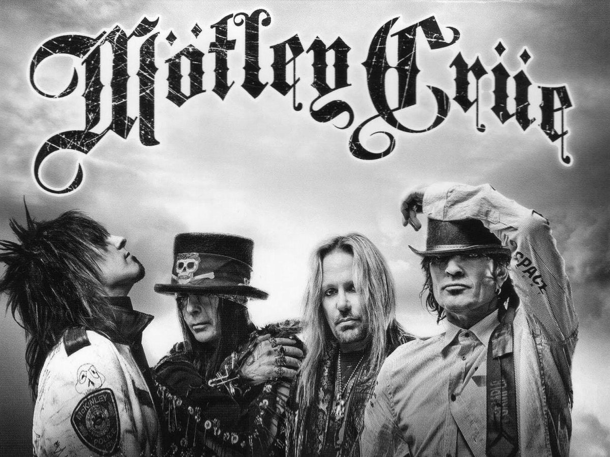 PODKŁADKA POD MYSZ Nadruk 22x18 cm Mötley Crüe Motley Crue Tekst Prezent
