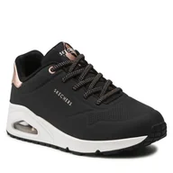 Sneakersy damskie - SKECHERS Sneakersy Shimmer Away 155196/BLK Black - miniaturka - grafika 1