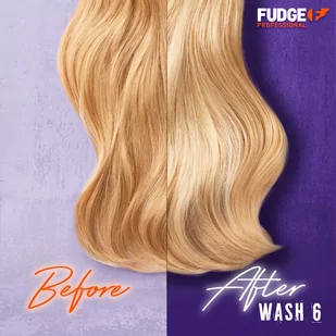 Fudge Everyday Clean Blonde Damage Rewind Shampooo Fioletowy szampon lekko tonujący włosy blond do codziennej pielęgnacji 250 ml - Szampony do włosów - miniaturka - grafika 3