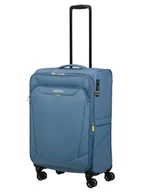 Walizki - Walizka średnia American Tourister SummerRide EXP - coronet blue - miniaturka - grafika 1