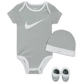 Odzież sportowa dziecięca - NIKE Zestaw dziecięcy MN0072 Swoosh Baby Set 6-12 miesięcy, zielony - miniaturka - grafika 1