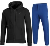 Dresy męskie - 4F MÄSKI DRES BAWEĹNA KOMPLET BLUZA SPODNIE / rozm L - miniaturka - grafika 1