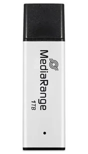 MediaRange MR1905-1 pamięć USB 1 TB USB Typu-A 3.2 Gen 1 (3.1 Gen 1) Czarny, Srebrny MR1905-1 - Pendrive - miniaturka - grafika 1