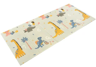Mata piankowa Artnico 200x180 kolejka dino - Krzesełka do karmienia - miniaturka - grafika 6