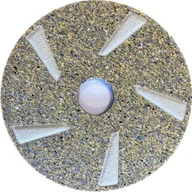 Akcesoria do urządzeń czyszczących - Pad Diamentowy FloorZilla żółty 35 cm - miniaturka - grafika 1