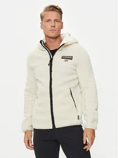 Napapijri Polar T-Tynik NP0A4IA8 Beżowy Regular Fit - Bluzy męskie - miniaturka - grafika 1
