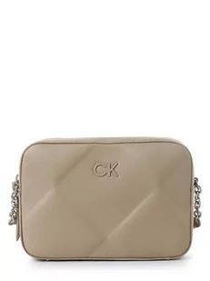 Calvin Klein - Damska torebka na ramię, beżowy - Torebki damskie - miniaturka - grafika 1