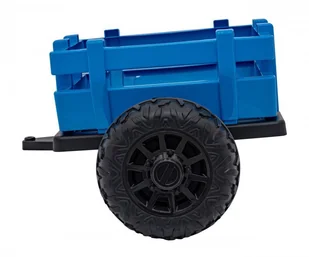 Traktor BLAST Z Przyczepką Niebieski - Pojazdy elektryczne dla dzieci - miniaturka - grafika 28