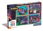 Puzzle - Puzzle 4w1 Super Kolor Batwheels - miniaturka - grafika 1
