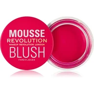 Róże do policzków - MAKEUP REVOLUTION MOUSSE RÓŻ DO POLICZKÓW JUICY FUCHSIA PINK 6G - miniaturka - grafika 1