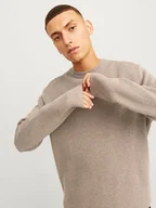 Swetry męskie - Jack & Jones Sweter "Milano" w kolorze beżowym - miniaturka - grafika 1