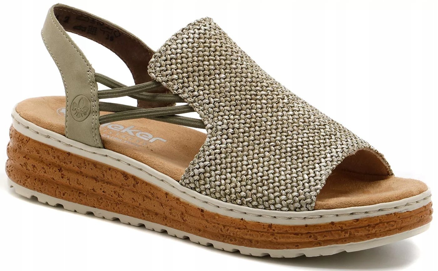 Rieker Rieker Sandals 62741-52 Srebrne 40