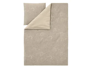 LIVARNO® Pościel dwustronna z bawełny satynowej, 140 x 200 cm (Beżowy) - Pościel LIVARNO® Pościel dwustronna z bawełny satynowej, 140 x 200 cm (Beżowy) - Pościel - miniaturka - grafika 1