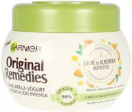 Maski do włosów - Maska Garnier Original Remedies Almond Milk Mask 300 ml (3600542210966) - miniaturka - grafika 1