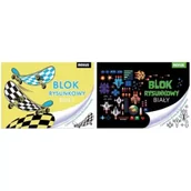 Szkolne artykuły papiernicze - Beniamin Blok rysunkowy A4/20K biały No name - Chłopiec mix - miniaturka - grafika 1