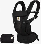Nosidełka dla dzieci - Ergobaby Omni Breeze baby carrier, Onyx Black - miniaturka - grafika 1