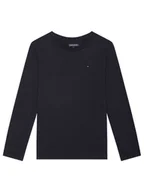 Bluzki damskie - Tommy Hilfiger Bluzka KB0KB04141 D Granatowy Long Sleeve - miniaturka - grafika 1