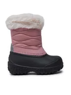 Buty dla dziewczynek - Reima Śniegowce Muhvari 5400149A Różowy - miniaturka - grafika 1