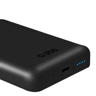 SBS TEBB5000MAG1CK 5000 mAh USB-C MagSafe czarny - Powerbanki - miniaturka - grafika 1
