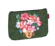 Torebki damskie - Elegancka Kosmetyczka Solo, nadruk Femina 14×21 cm – Podróżna, Wodoodporna, Kompaktowa Bertoni - miniaturka - grafika 1