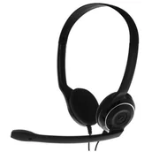 Słuchawki - Sennheiser PC 8 USB czarne - miniaturka - grafika 1