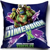 Pościel dla dzieci - Poszewka bawełna 40x40cm Żółwie Ninja Dimension - miniaturka - grafika 1