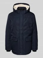 Kurtki męskie - Kurtka z futerkiem i kieszeniami z patką - miniaturka - grafika 1