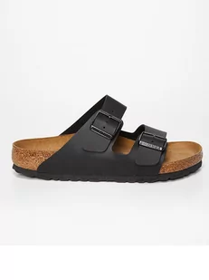 Birkenstock Klapki w kolorze czarnym - Klapki i japonki damskie - miniaturka - grafika 1
