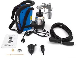 Bass Polska Pistolet do malowania elektryczny kompresor HVLP 600W BP-4538 4538 - Pistolety malarskie - miniaturka - grafika 1