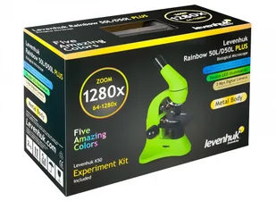 (IT) Mikroskop Levenhuk Rainbow 50L PLUS żółty - Mikroskopy i lupy - miniaturka - grafika 19