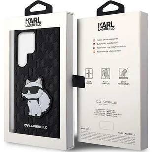 Karl Lagerfeld KLHCS23LSAKLHCPK S23 Ultra S918 hardcase czarny/black Saffiano Monogram Choupette - Etui i futerały do telefonów - miniaturka - grafika 8