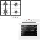 Zestawy AGD - Zestaw AGD do zabudowy Amica Piekarnik Elektryczny ED 3765171W F-type+ Płyta Gazowa PGA 6100APW - miniaturka - grafika 1