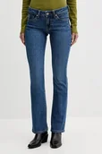 Spodnie damskie - Pepe Jeans jeansy damskie high waist PL2047325VA - miniaturka - grafika 1