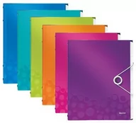 Teczki i skoroszyty - Leitz Teczka z przekładkami WOW Zielona - miniaturka - grafika 1