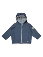 Bluzy i sweterki niemowlęce - Sterntaler Dwustronna kurtka w kolorze niebieskim - miniaturka - grafika 1