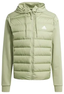 adidas Męska kurtka Essentials Hybrid Down z kapturem, M - Kurtki męskie - miniaturka - grafika 1