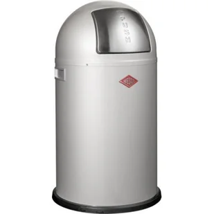 Wesco Pushboy Junior - Kosz na śmieci, 22L,srebrny 175531-11 - Kosze na śmieci - miniaturka - grafika 1