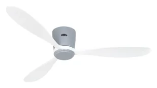 Energooszczędny wentylator sufitowy z pilotem Eco Plano Wood WiFi jasnoszary / biały - Wentylatory sufitowe - miniaturka - grafika 1