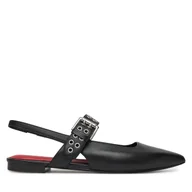 Sandały damskie - Sandały Tamaris Newd By Tamaris 1-29102-44 Czarny - miniaturka - grafika 1