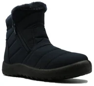 Śniegowce damskie - ﻿Śniegowce Damskie Wodoodporne Ciepłe Granatowe 39 - miniaturka - grafika 1