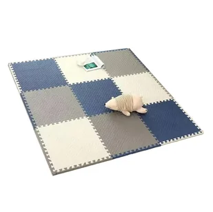 9 piankowych puzzli do ćwiczeń - mata ochronna na siłownię 180x180cm FT57A - Puzzle - miniaturka - grafika 1